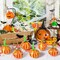 30 Pieces Thanksgiving Paper Strip Pumpkin Craft Kit DIY Fall Gratitude Pumpkin Thankful Crafts. Autumn Holiday Religious Crafts Decoration Home School Classroom Party Fun Activities for Children
